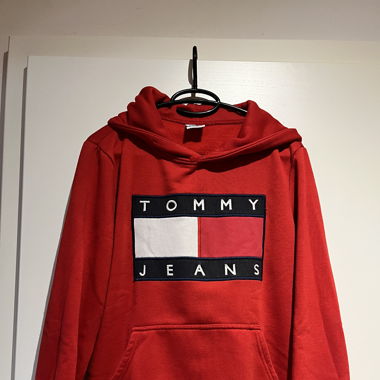 Red Tommy Jeans Hoodie