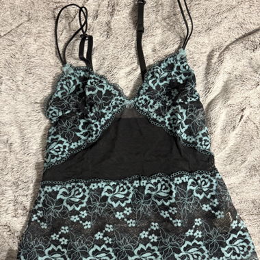 Y2K Lace Cami Top