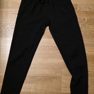 Pantaloni in tessuto neri S