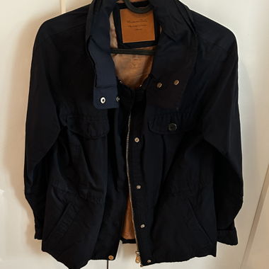Jacket Navy Blue Massimo Dutti