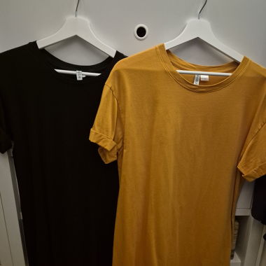 Set da 2 T-shirt, maniche lunghe