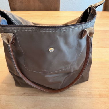 Borsa da viaggio Longchamp verde