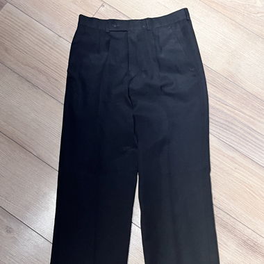 Schwarze Anzugs Hose