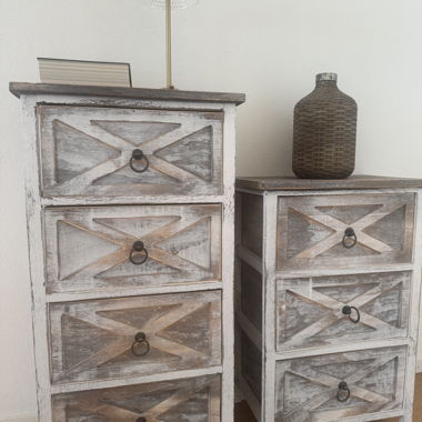 Shabby chic table set