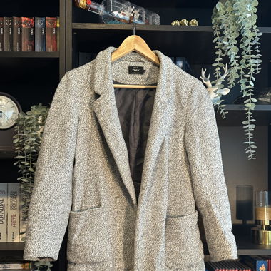 Only Marble Long Blazer