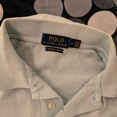 T-shirt Polo Balmain bleu clair & T-shirt Polo Balmain