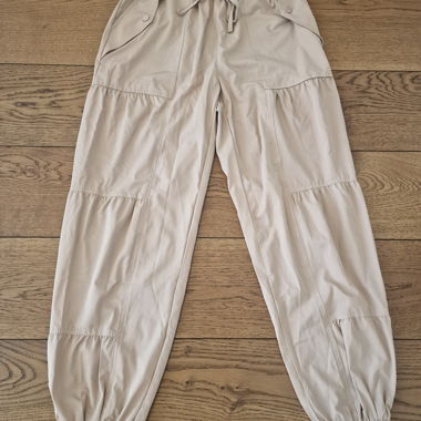 Pantalon cargo léger beige halara