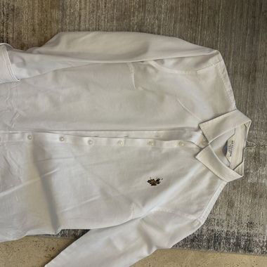 Camicia manica lunga bianca U.S. Polo Assn.
