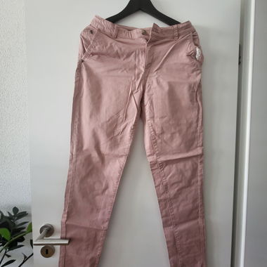 Pantaloni chino rosa ESPRIT Organic taglia S/36