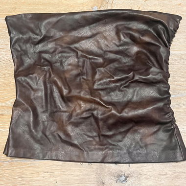 Zara Brown Corset Top