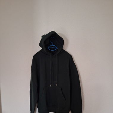 dark green hoodie