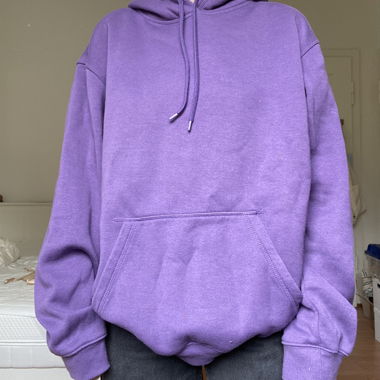 purple hoodie 