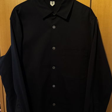 Overshirt nero di Arket in 52/L - top