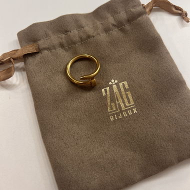 Ring ZAG bijoux