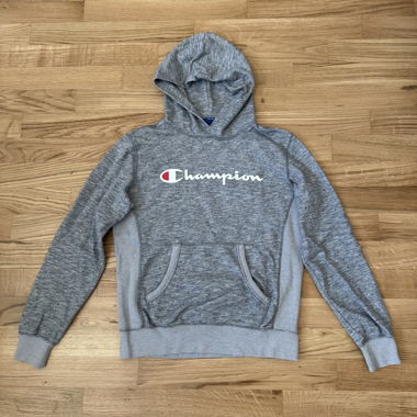 Champion Kapuzenpullover grau Gr. M
