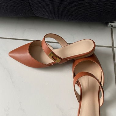 Women’s brown mules - size 37  Unworn  