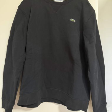 Felpa Lacoste nera