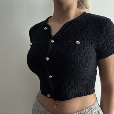 H&M Button Top