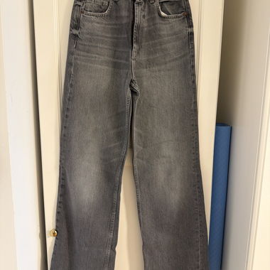 Pantalon en jeans gris