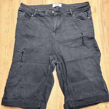 Denim Shorts im 2er pack         (Plus size)