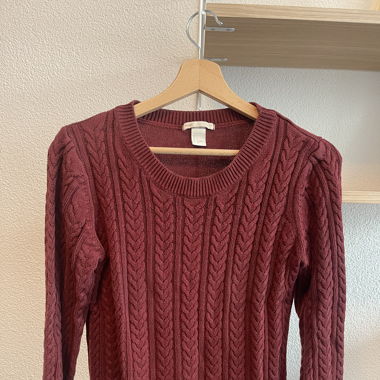 Pullover bordeaux