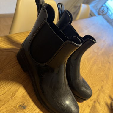 Bottes en caoutchouc noires