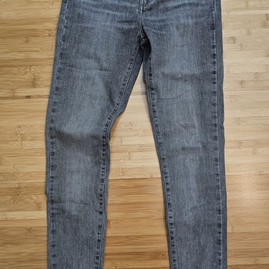 Jeans Levi's à taille haute super skinny gris