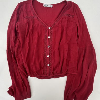 Rote Hollister Bluse