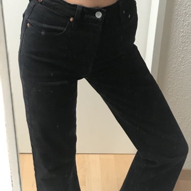 Levis Jeans (Ribcage Straight W26 L27 schwarz)