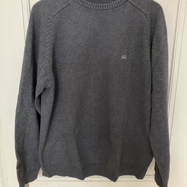Maglione di maglia Lerros grigio