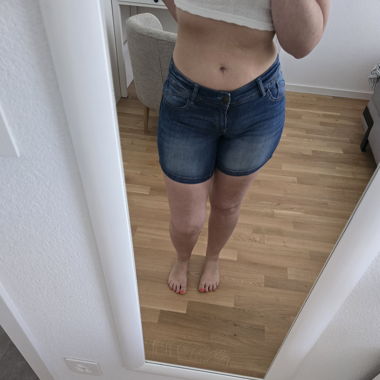 Short en jeans 
