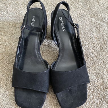 Sandales à plateforme CATWALK noires