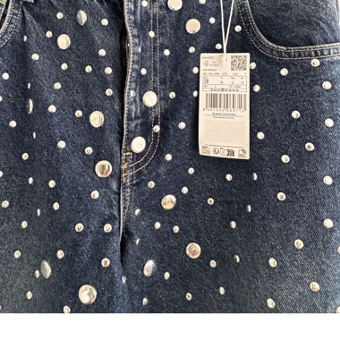 Mango Jeans mit Pailletten