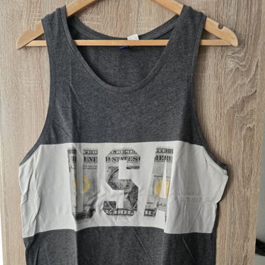 T-Shirt ohne Ärmel USA Style