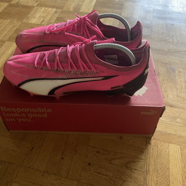 Puma ultra élite rose avec boîte 
