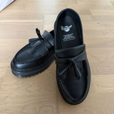 Mocassini Dr. Martens vegani neri EU 39