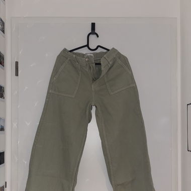 Wide leg jeans