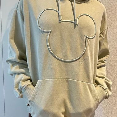 hoodie gris-vert