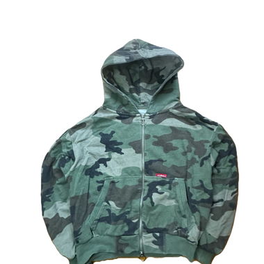 Hoodie zippé camouflage Scuffers 