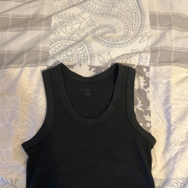 Crop top schwarz