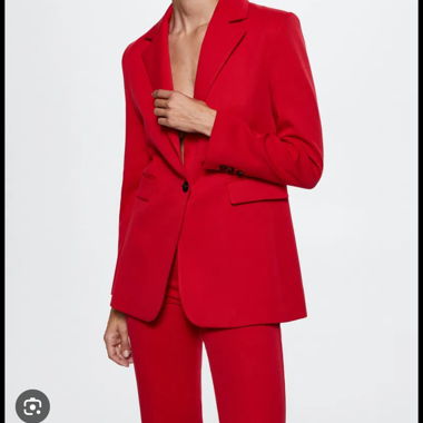 Costume rouge Mango