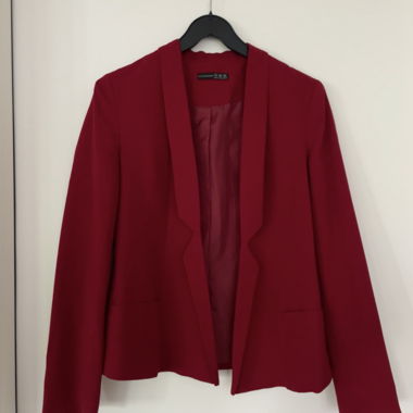 Red blazer