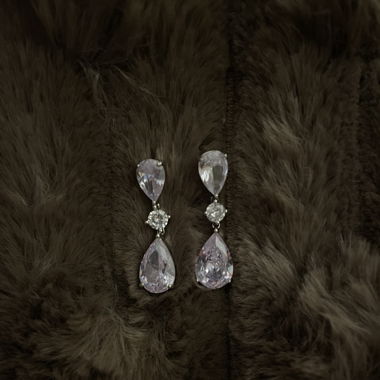Crystal Water Earringd