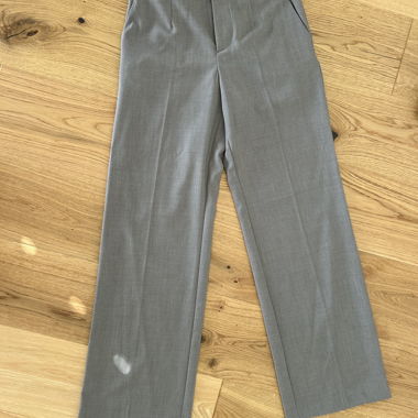 Pantaloni in tessuto grigi
