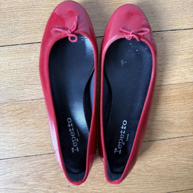 Ballerines Repetto rouges, EU 40