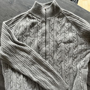 Maglione con zip