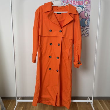 C&A Orange Trenchcoat