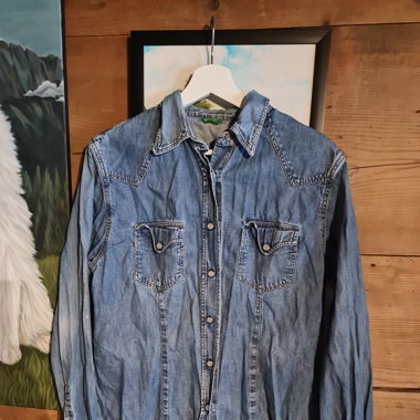 Benetton denim shirt