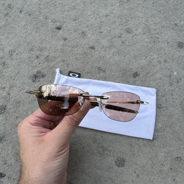 Lunettes de soleil sans monture Oakley Why 8.0 – fil Y2K vintage