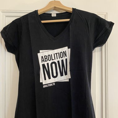 T-shirt “ABOLITION NOW” – Association abolition